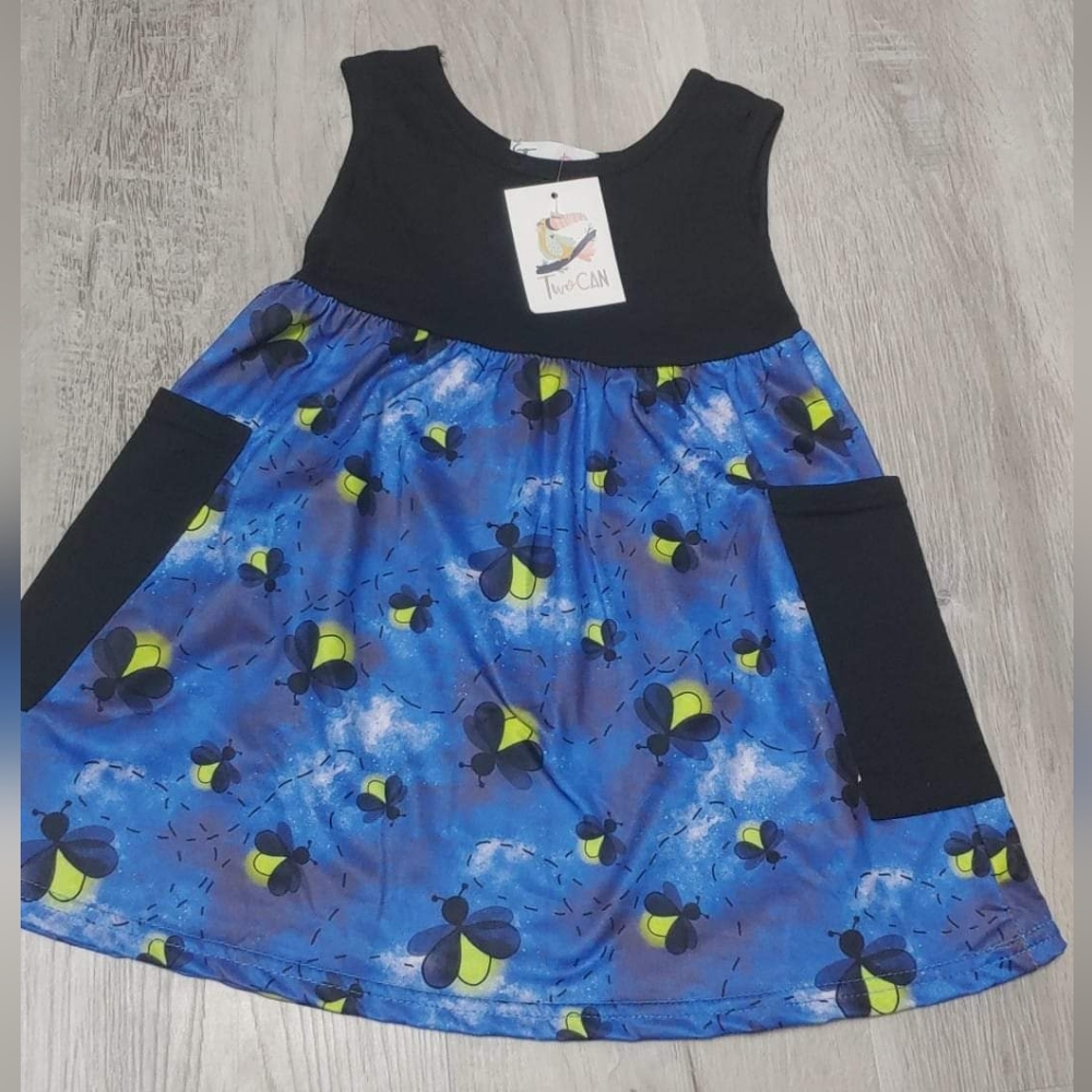 Lightening bug dress 2t